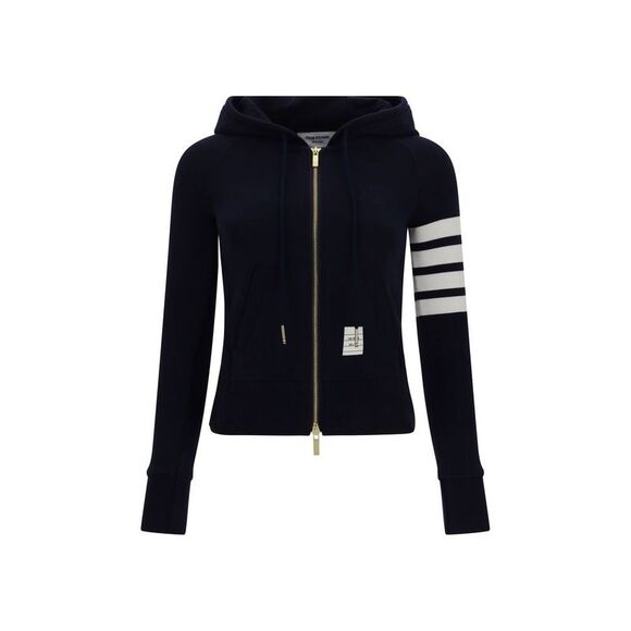 Thom Browne Blue Cotton Women's Sweatshirt
